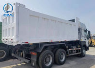 Boîte renforcée faite sur commande Tipper Truck Muck Transporter Engine 336hp/371hp de cargaison de camion de déchargeur de Sinotruk