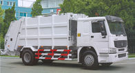 Nouvel euro II de camion de compacteur de déchets de Sinotruk 266HP 10 pneus avec l'ascenseur hydraulique de crochet de bras
