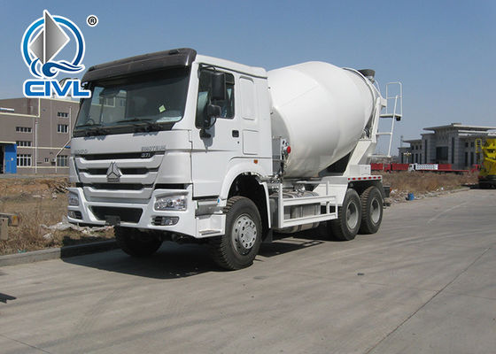 Véhicule mobile de mélangeur concret du moteur 6X4 du camion LHD 10CBM 290HP de ciment de mélangeur de SINOTRUK HOWO