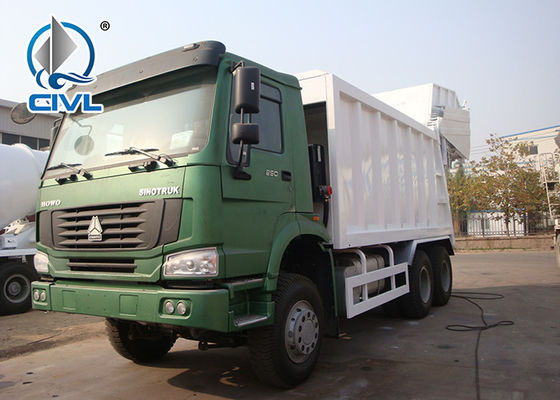 Camion à ordures de compacteur du truckl 6x4 de poubelle de déchets de mode de pneu du camion à ordures 10 de Sinotruk Howo