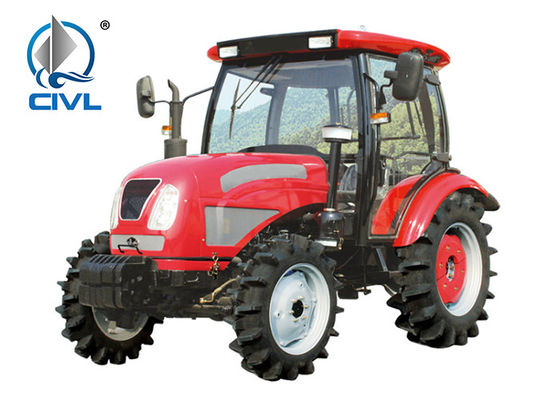 Nouveau tracteur bon marché de ferme des tracteurs 4WD de style de SHMC1000/100HP/2300r/min de tracteur rouge d'agriculteur à vendre
