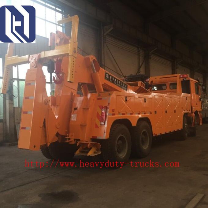 Camion à plat léger 4x2 de Sinotruk HOWO QL1070 8 tonnes de 120hp de jaune de couleur de dépanneuse de naufrageur
