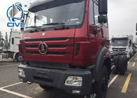 Nouveau camion Chasssis de cargaison de Beiben 6x6 6x4 avec le model 2638 2642 de la couleur rouge 380hp de bonne qualité et de prix